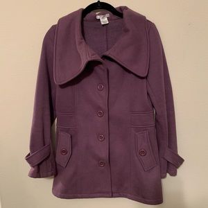 Purple Peacoat